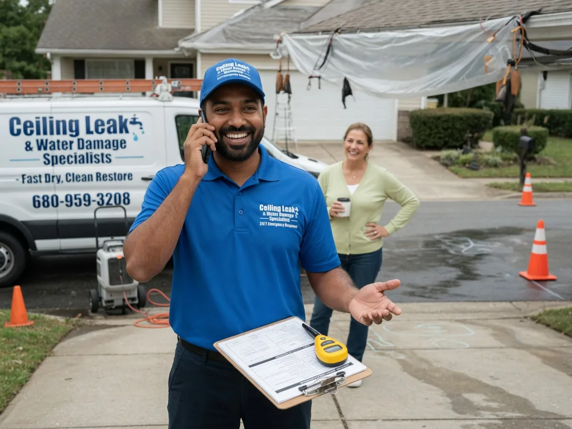 Ceiling Leak Cleanup Greenfield Park, NY FAQs